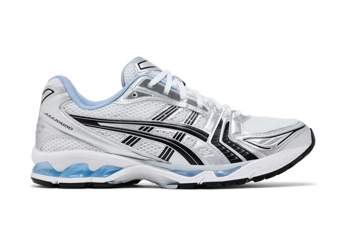 ASIC kayano 14 “white blue”