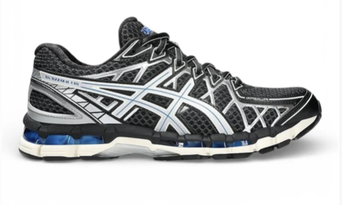 ASIC KAYANO 20 "black pure silver"